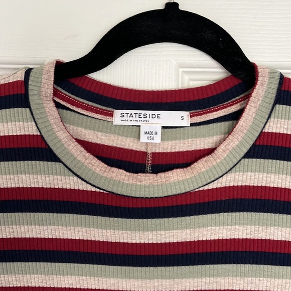 EUC: STATESIDE Ribbed Tee Mini Dress - Picture 6 of 9